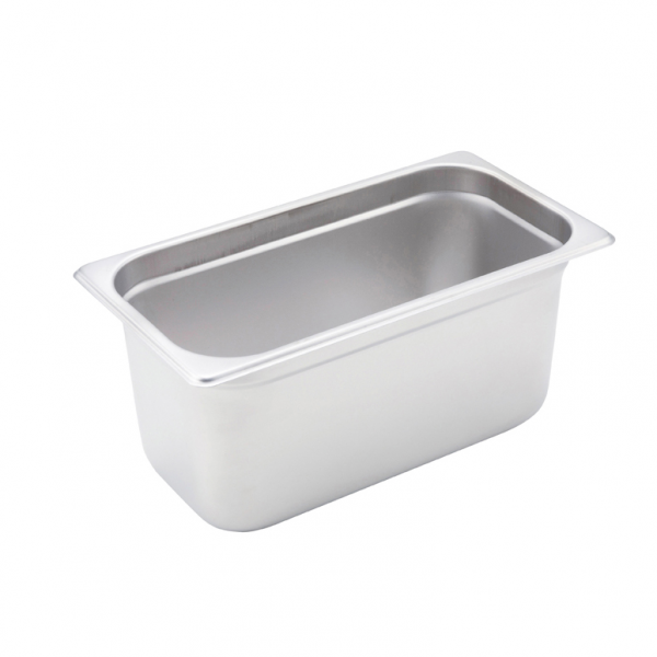 Winco SPJM-306 Anti-Jam Steam Pan - Third-Size 6 Deep 24 Gauge Stainless Steel Winco SPJM-306 Anti-Jam Steam Pan - Third-Size 6 Deep 24 Gauge Stainless Steel