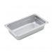 Winco SPJM-402 Anti-Jam Steam Pan - Quarter-Size 2-1/2 Deep 24 Gauge Stainless Steel