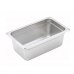 Winco SPJM-404 Anti-Jam Steam Pan - Quarter-Size 4 Deep 24 Gauge Stainless Steel Winco SPJM-404 Anti-Jam Steam Pan - Quarter-Size 4 Deep 24 Gauge Stainless Steel