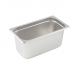 Winco SPJP-306 Anti-Jam Steam Pan - Third-Size 6 Deep 23 Gauge Stainless Steel