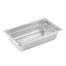 Winco SPJP-402 Anti-Jam Steam Pan - Quarter-Size 2-1/2 Deep 23 Gauge Stainless Steel