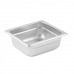 Winco SPJP-602 Anti-Jam Steam Pan - Sixth-Size 2-1/2 Deep 23 Gauge Stainless Steel