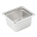 Winco SPJP-604 Anti-Jam Steam Pan - Sixth-Size 2-1/2 Deep 23 Gauge Stainless Steel