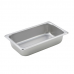 Winco SPQ2 1/4 Size Steam Table Food Pan, 2-1/2 Deep