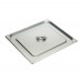Winco SPSCTT 2/3 Size Stainless Steel Solid Food Pan Cover