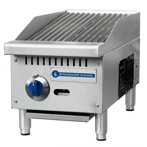 Standard Range SR-CB12-M 12 Gas Countertop Radiant Charbroiler Standard Range SR-CB12-M 12 Gas Countertop Radiant Charbroiler
