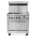 Standard Range SR-R36-12MG-NG 36 Natural Gas Commercial Range with 4 Burners, 12 Griddle Top, 1 Oven - 153,000 BTU Standard Range SR-R36-12MG-NG 36 Natural Gas Commercial Range with 4 Burners, 12 Griddle Top, 1 Oven - 153,000 BTU
