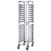 Winco SRK-36 36-Tier Stainless Steel Steam Table / Food Pan Rack