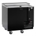 Turbo Air TBC-36SB-N6 36 Super Deluxe Series Underbar Bottle Cooler, Black - 9 Cu. Ft.