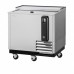 Turbo Air TBC-36SD-N6 36 Super Deluxe Series Underbar Bottle Cooler, S/S - 9 Cu. Ft.