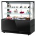Turbo Air TBP48-54NN-B 47 Black Refrigerated Bakery Display Case - 17 Cu. Ft.