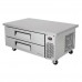 Turbo Air TCBE-52SDR-E-N Super Deluxe Series 58 Extended Top Two Drawer Chef Base Refrigerator - 9 Cu. Ft.