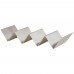 Winco TCHS-34 Stainless Steel Taco Holder 3-4 Compartments