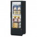 Turbo Air TGF-23SDHB-N Super Deluxe Series 27 Black Glass Swing Door Freezer Merchandiser - 18 Cu. Ft.