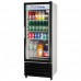 Turbo Air TGM-11RV-N6 24 Glass Swing Door Merchandiser Refrigerator - 10 Cu. Ft.