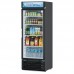 Turbo Air TGM-22RVB-N6 29 Glass Swing Door Black Merchandiser Refrigerator - 20 Cu. Ft.