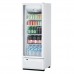 Turbo Air TGM-23SDHW-N6 Super Deluxe Series 27 White Glass Swing Door Refrigerated Merchandiser - 19 Cu. Ft.