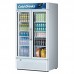 Turbo Air TGM-35SDW-N Super Deluxe Series 40 Two Glass Swing Door White Merchandiser Refrigerator - 29 Cu. Ft.