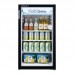 Turbo Air TGM-5R-N6 Super Deluxe Series 19 Glass Swing Door Countertop Merchandiser Refrigerator - 5 Cu. Ft.