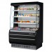 Turbo Air TOM-40MB-N 39 Vertical Open Display Merchandiser - Black