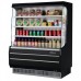 Turbo Air TOM-50MW-N 51 Vertical Open Display Merchandiser - White