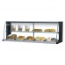 Turbo Air TOMD-50HB 50 Top Display Black Dry Case-High Model for TOM-50S/L Open Display Merchandiser