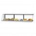 Turbo Air TOMD-50LW 50 Top Display White Dry Case-High Model for TOM-50S/L Open Display Merchandiser