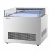 Turbo Air TOS-40NN-S 40 Stainless Steel Open Display Sandwich & Cheese Merchandiser - 1.8 Cu. Ft.