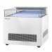 Turbo Air TOS-40NN-W 40 White Open Display Sandwich & Cheese Merchandiser - 1.8 Cu. Ft.