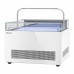 Turbo Air TOS-50NN-D-W 50 White Open Display Sandwich & Cheese Merchandiser with Top Shelf - 2.35 Cu. Ft.