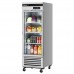 Turbo Air TSR-23GSD-N6 Super Deluxe Series 27 Reach-In Glass Door Refrigerator - 20 Cu. Ft.
