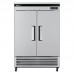 Turbo Air TSR-49SD-N6 54 Super Deluxe Series Reach-In Double Solid Swing Door Bottom Mount Refrigerator - 41 Cu. Ft.