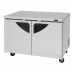 Turbo Air TUF-48SD-N 48 Super Deluxe Series Two Door Undercounter Freezer - 12 Cu. Ft.