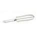 Winco VP-1 Straight Vegetable Peeler with Nickel-Plated Handle