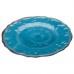 Winco WDM001-401 Ardesia Luzia Blue Melamine Hammered Plate, 9