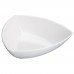 Winco WDM005-204 Elista 10 White Triangular Melamine Bowl