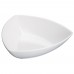 Winco WDM005-205 Elista 11 White Triangular Melamine Bowl