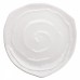 Winco WDM007-202 Ardesia Selena Melamine White Triangular Plate, 10-5/8
