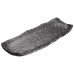 Winco WDM019-302 Ardesia Kaori Black Melamine Rectangular Plate, 12-1/2 x 5