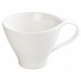 Winco WDP004-214 Ardesia Ocea Creamy White Porcelain Coffee Cup, 3-1/2