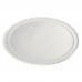 Winco WDP007-102 Mazarri 11 White Narrow Rim Porcelain Platter
