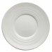 Winco WDP022-105 Ardesia Zendo Porcelain Bright White Round Plate, 6-1/2