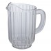 Winco WPC-60 60 oz. Polycarbonate Water Pitcher