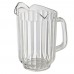 Winco WPCT-60C 60 oz. Clear Polycarbonate 3-Spout Pitcher