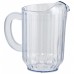 Winco WPS-60 60 oz. Plastic Water Pitcher