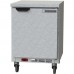 Beverage Air WTF24AHC-FLT 24 Flat Top Solid Door Worktop Freezer - 5 Cu. Ft.