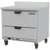 Beverage Air WTFD36AHC-2-FIP 36 Worktop Freezer w/ 2 Drawers - 9 Cu. Ft.