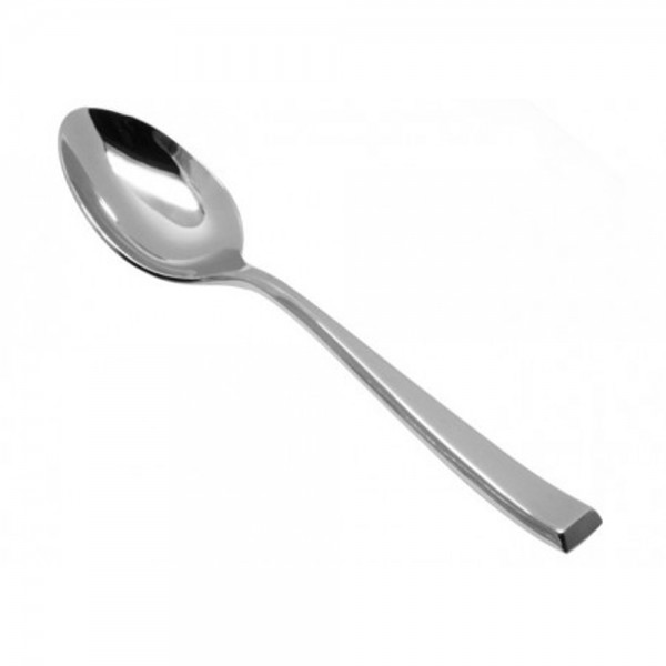 Winco Z-IS-04 Cadenza Isola 7-3/16 Stainless Steel Bouillon Spoon