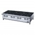 Dukers DCHPA48 48" Gas Countertop Hot Plate with 8 Burner