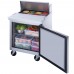 Dukers DSP29-8-S1 29" One Door Regular Top Refrigerated  Salad Prep Table
